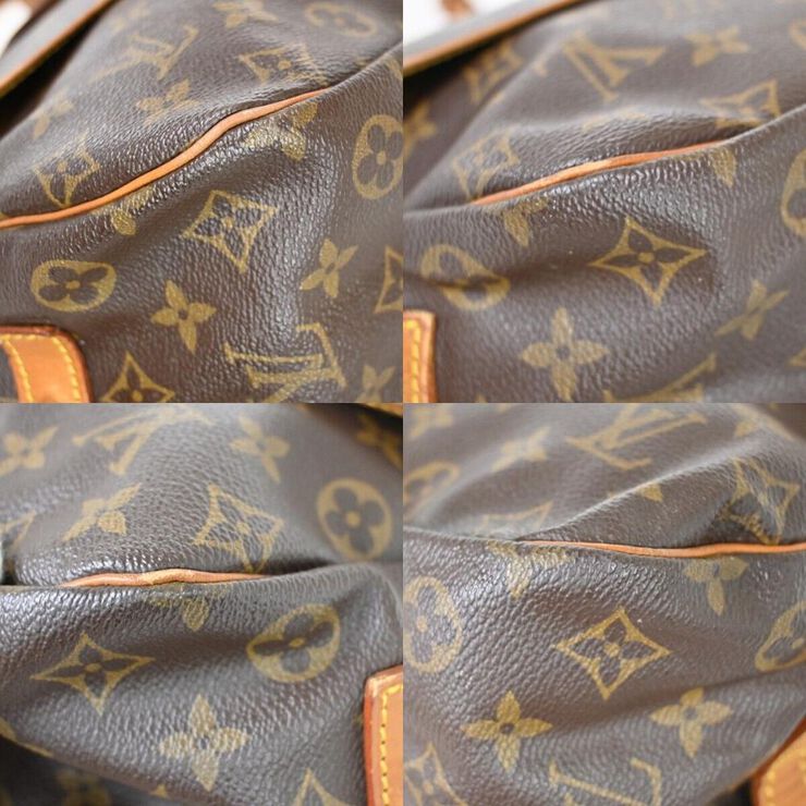 Louis Vuitton Vintage Louis Vuitton Saumur Brown