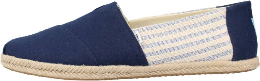 TOMS Rope Espadrilles Blauw