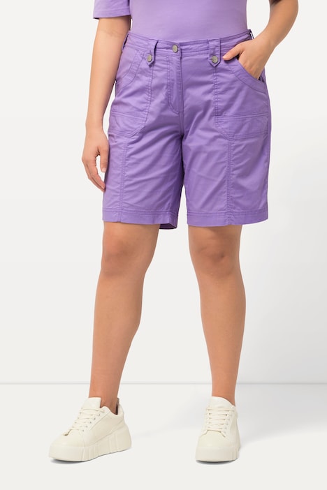 Cargo-Bermuda, Komfortbund, 4-Pocket-Schnitt