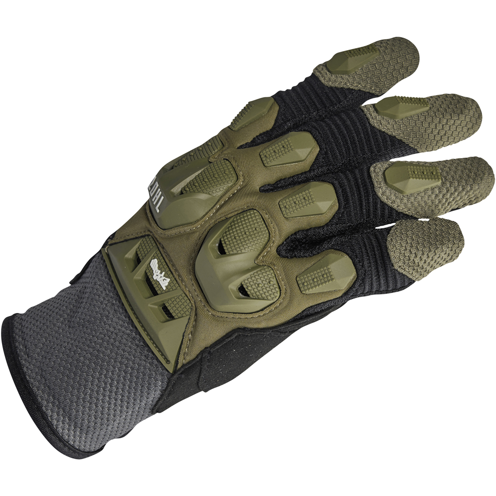 Thor Motocross - Gants Terrain Kaki / Charcoal