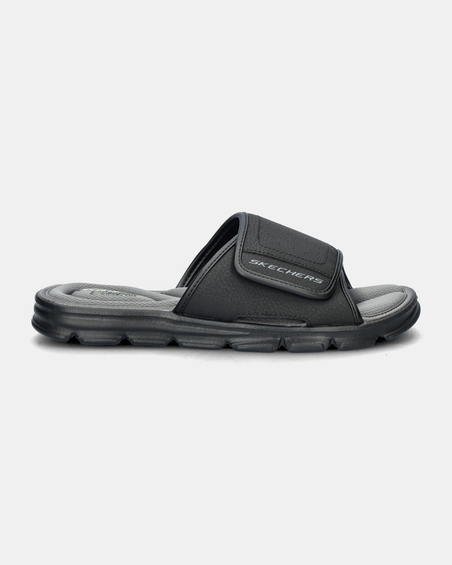 Skechers Wind Swell Badslippers  - zwart