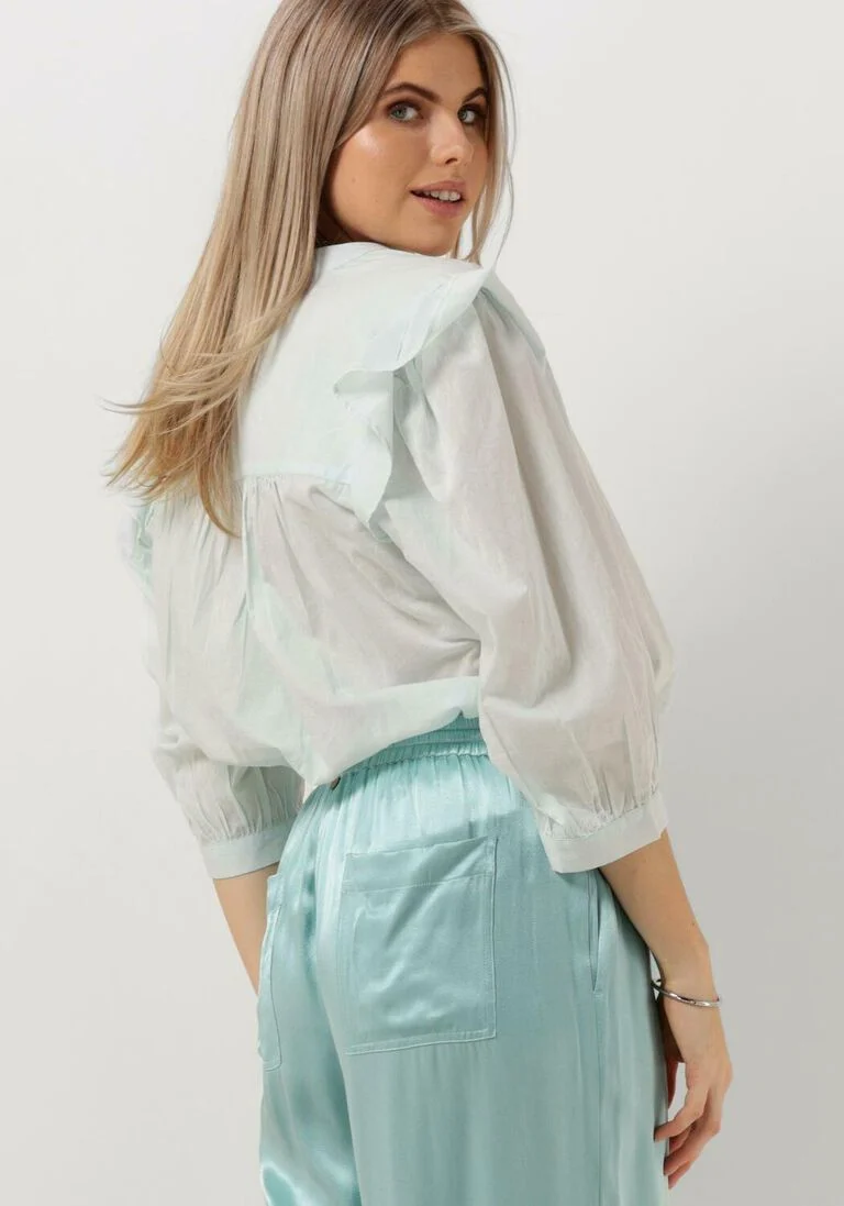 CIRCLE OF TRUST lichtblauwe circle of trust blouse nina blouse