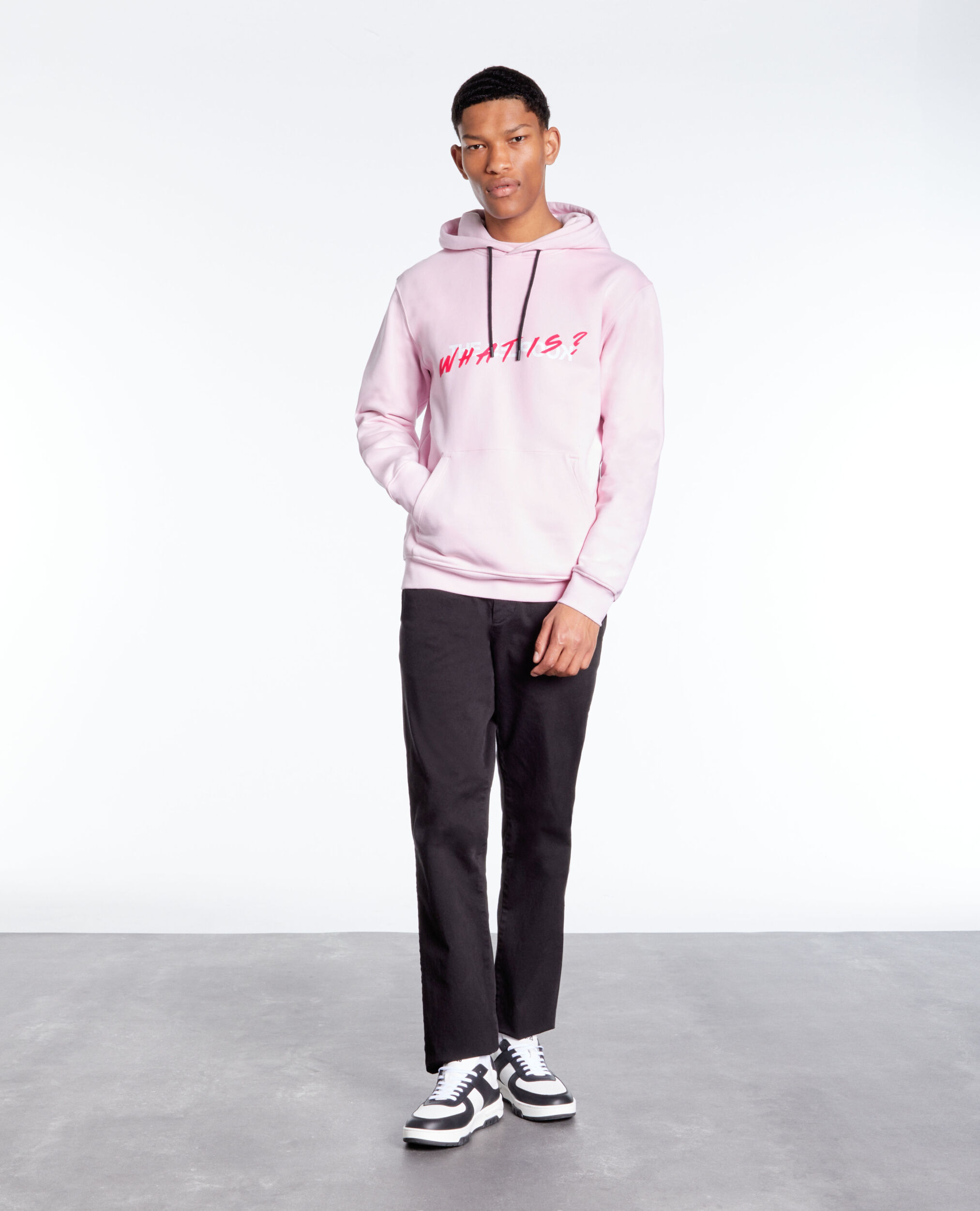 Sweatshirt à capuche What is rose