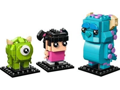 LEGO Figuren van Sulley, Mike en Boe (40861)