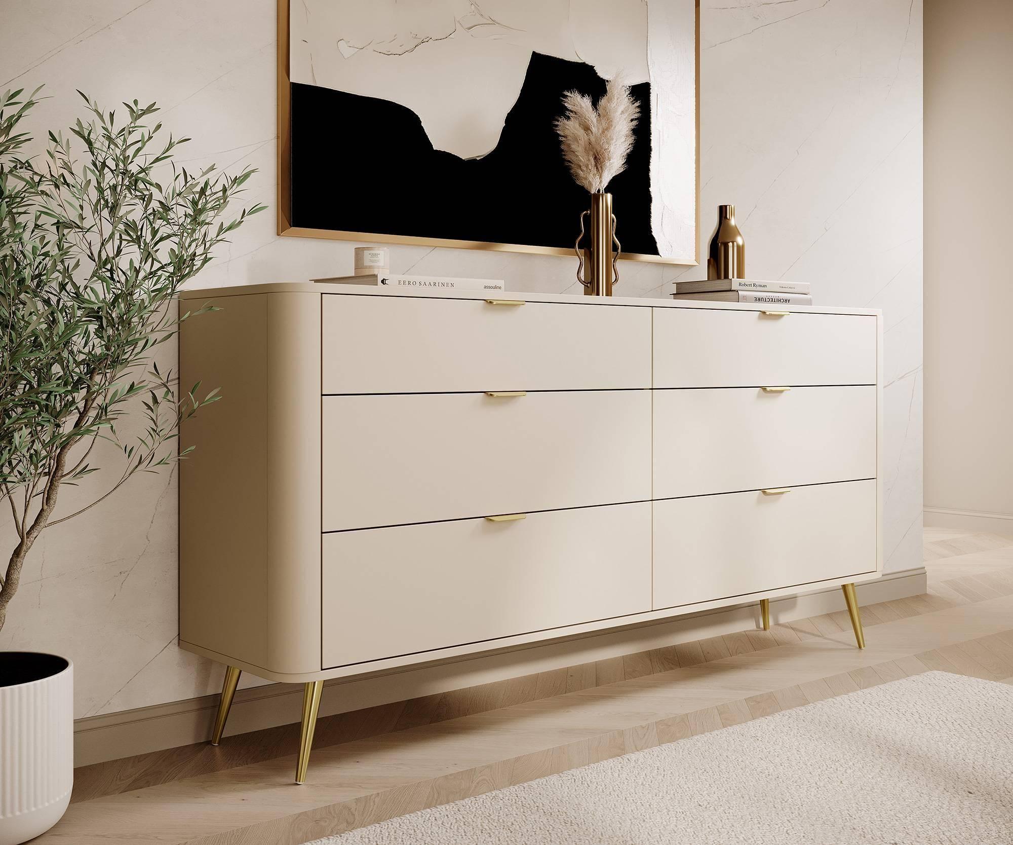 Selsey Design Dressoir Olivia 6 lades