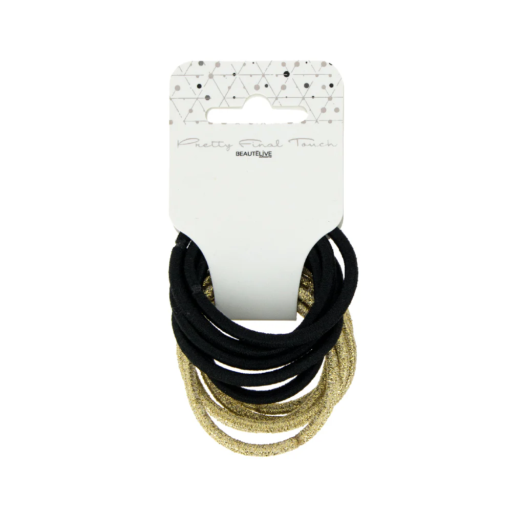 Élastique simple & pailleté x10