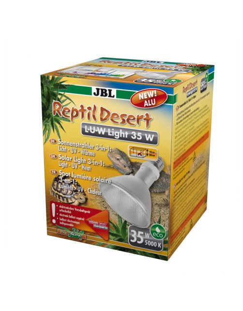 Jbl Reptildesert L-U-W Light Alu - Verlichting - 35 Watt
