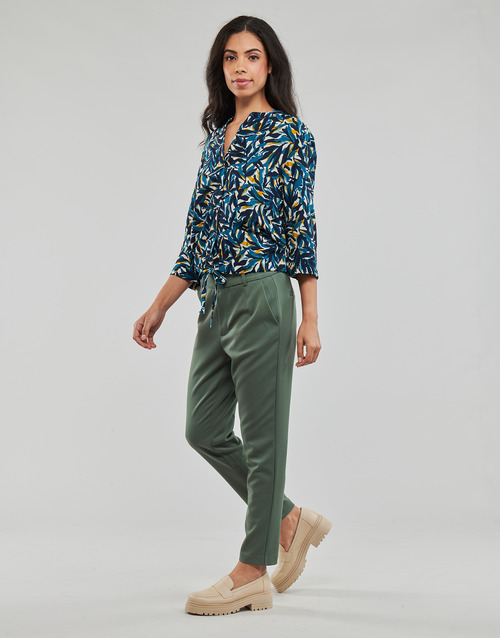 Vila - VIVARONE HW SLIM PANT - Vert