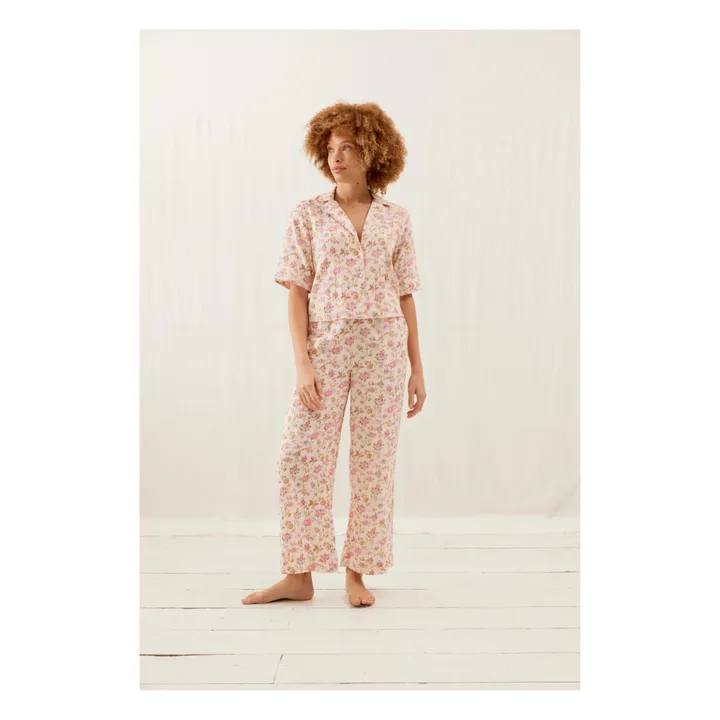 Louise Misha Pyjama Louka Coton Bio - Collection Femme | Crème