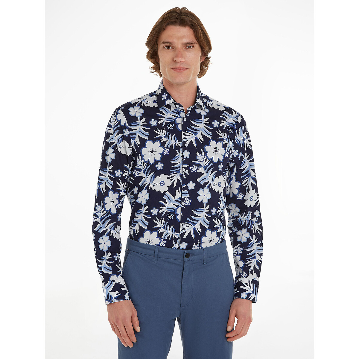 TOMMY HILFIGER<br>Camisa de manga comprida estampada