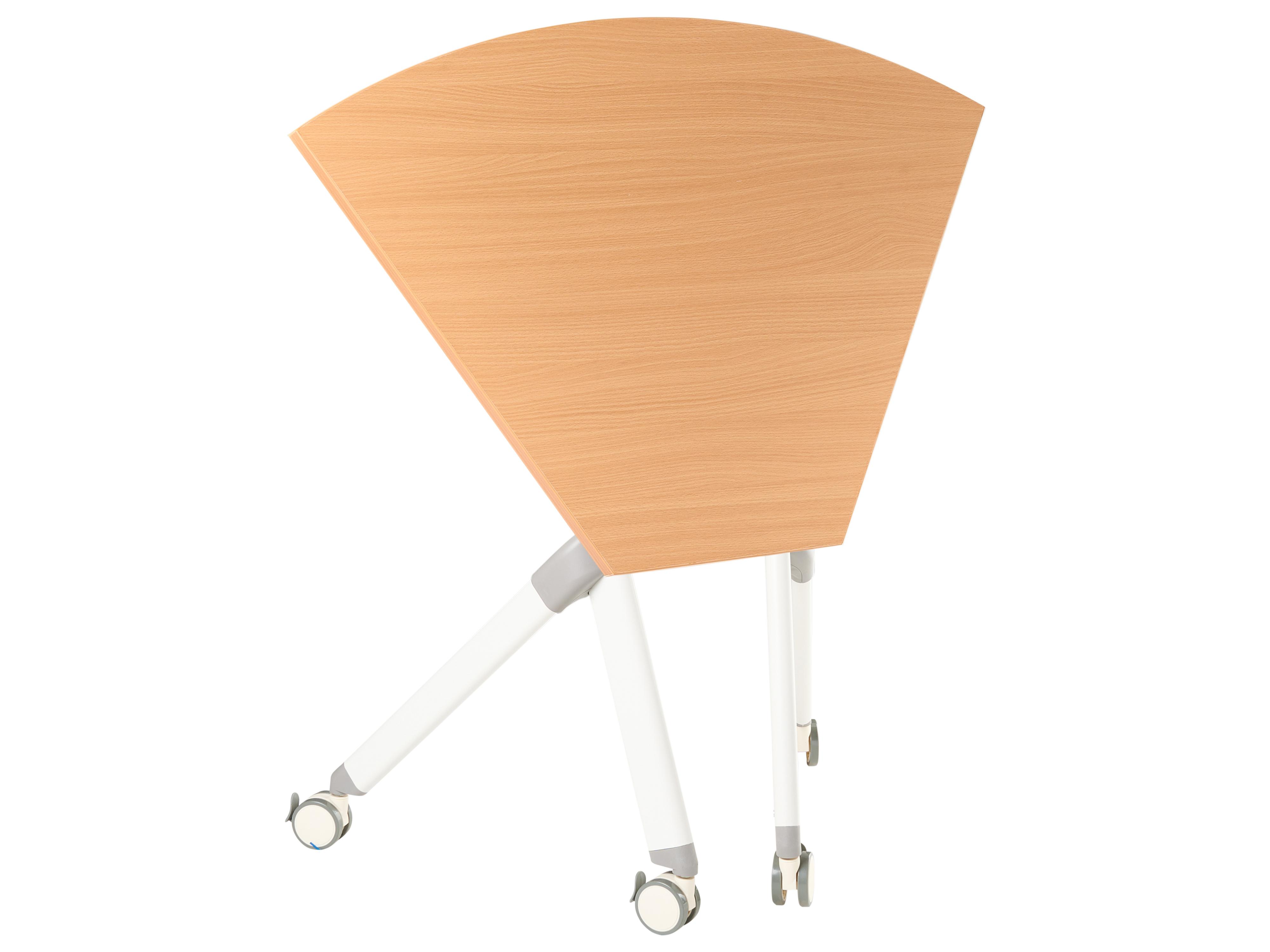 Opvouwbare hoekbureau-module BENDI Bruin 90 cm 64 cm