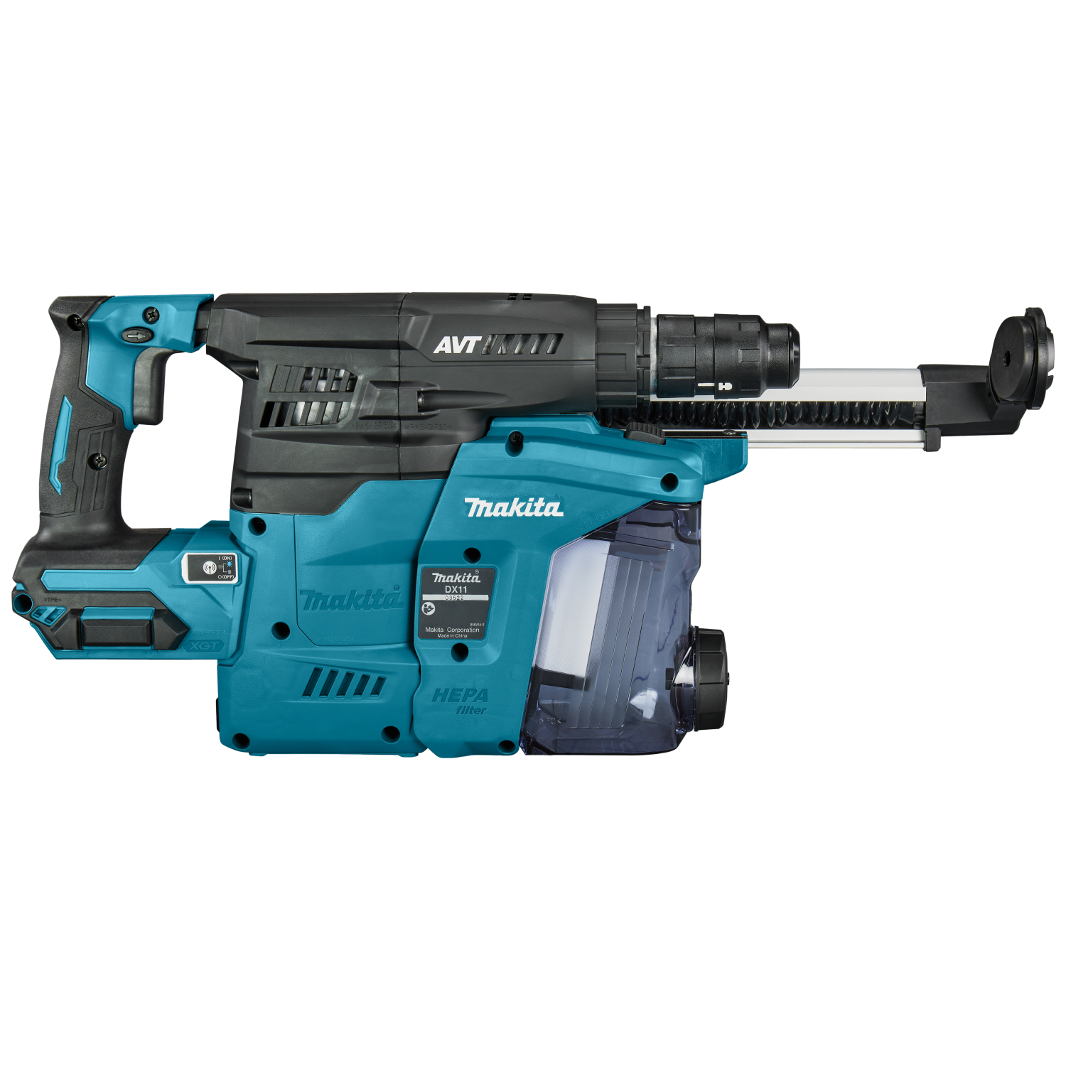 Makita HR009GZ02 XGT 40V Max Combihamer body met stofafzuiging in kunststof koffer - 3,9 J