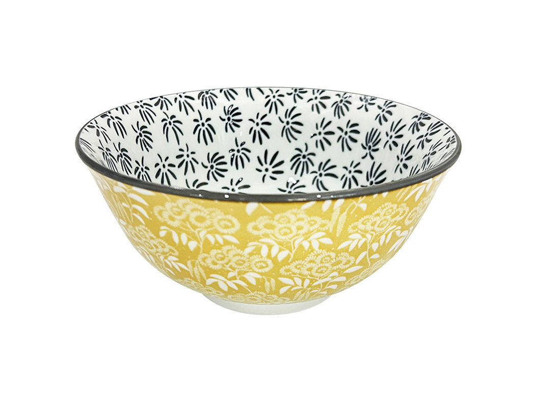 TAÇA PORCELANA ACTUEL PINTADA 15.7X7.8CM 92.8CL