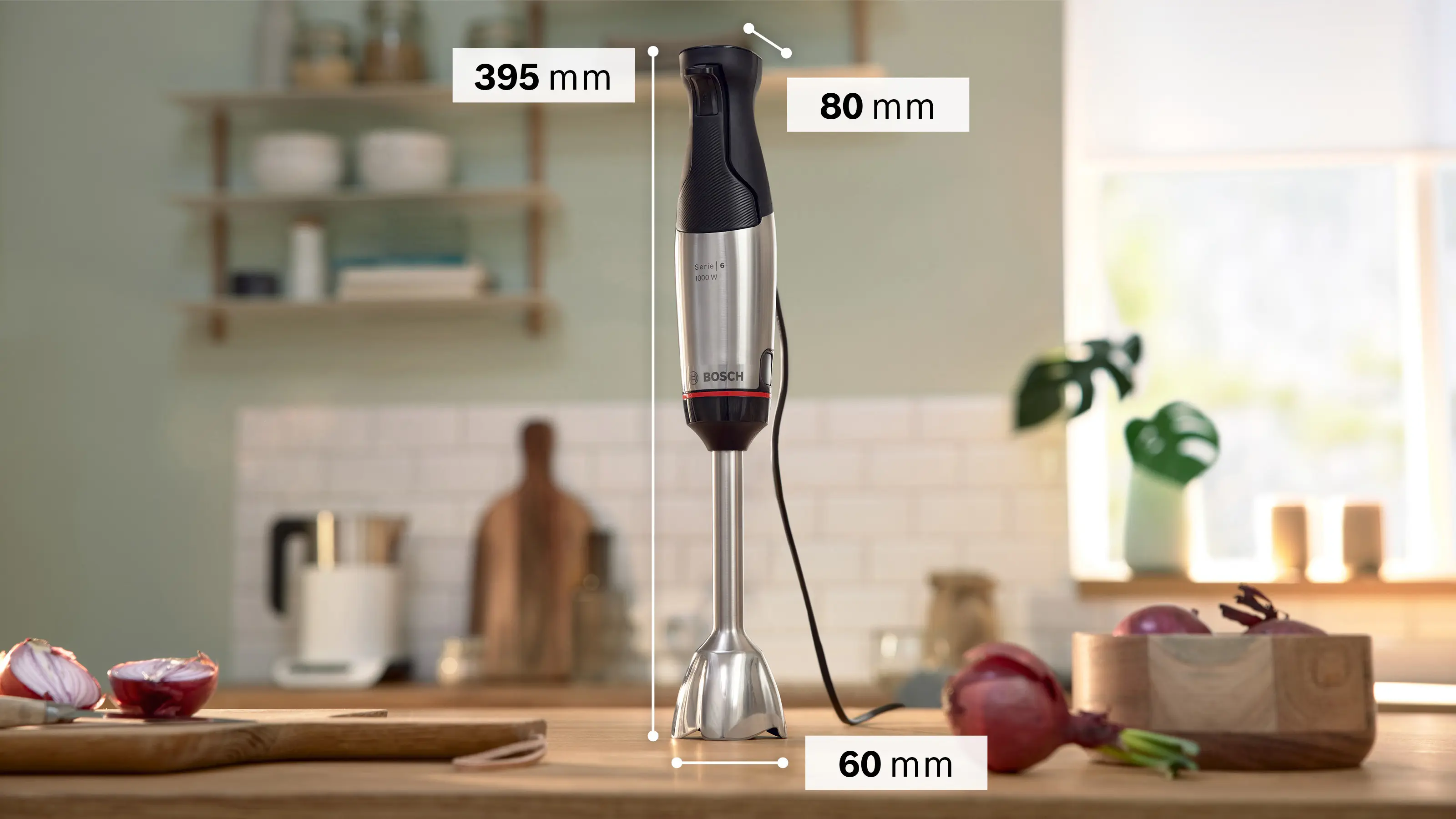 Serie 6 Staafmixer ErgoMaster 1000 W Roestvrij staal
