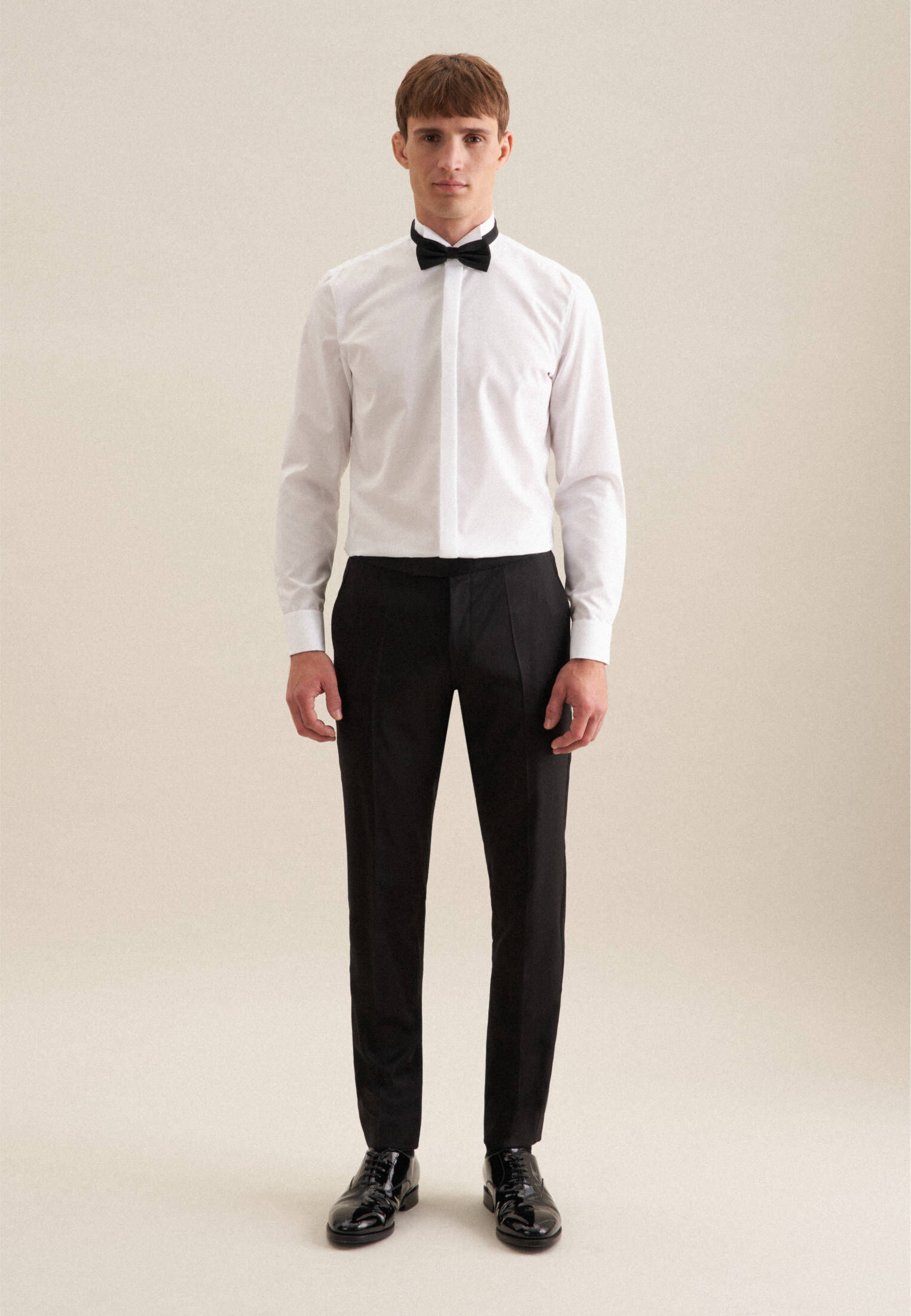 Seidensticker| Herren Hemd Slim Fit Langarm