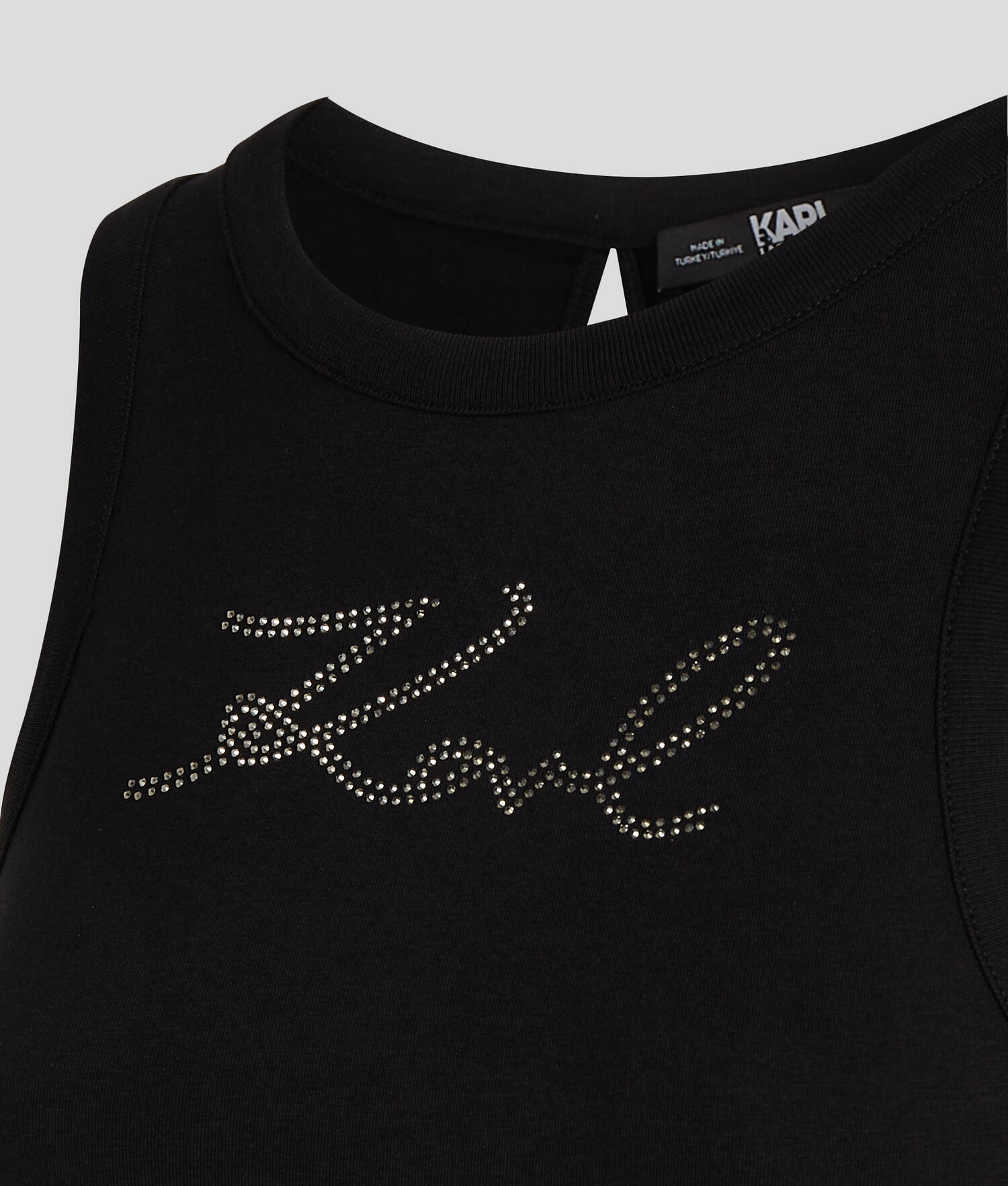 DÉBARDEUR KARL SIGNATURE EN STRASS