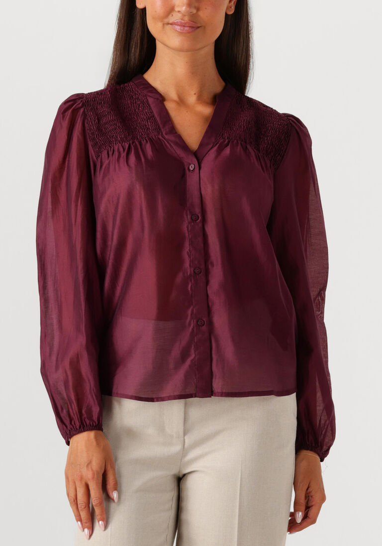 bordeaux co'couture blouses taffy smock v-shirt