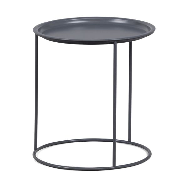 Woood Ivar Bijzettafel – Medium  – Asfalt