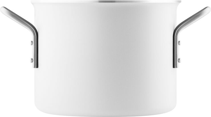 Eva Trio White Line Gryde 2,5 l 16 cm keramisk Slip-Let® belægning White