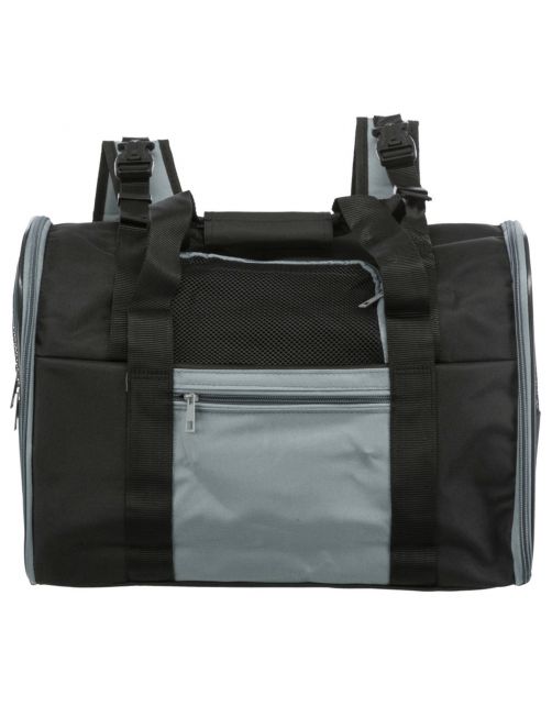 Trixie Rugtas Connor - Hondendraagtas - 42x29x21 cm Zwart Blauw