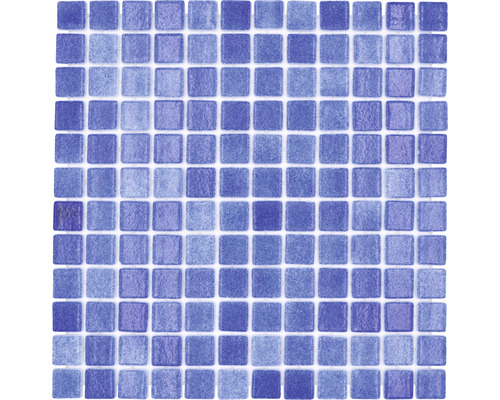 Glasmozaïek VP508PAT voor zwembadbouw, blauw, 31,6x31,6 cm
