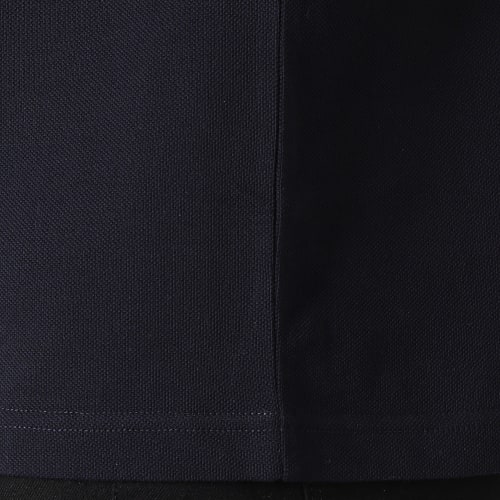 Polo Manches Courtes Twin Tipped M3600 Bleu Marine Blanc