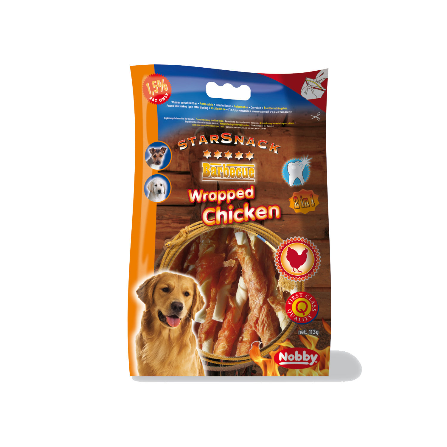 Nobby - Starsnack Barbecue Wrapped Chicken