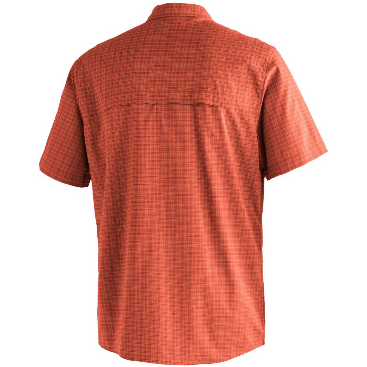Maier Sports Mats Kurzarmhemd Herren red check