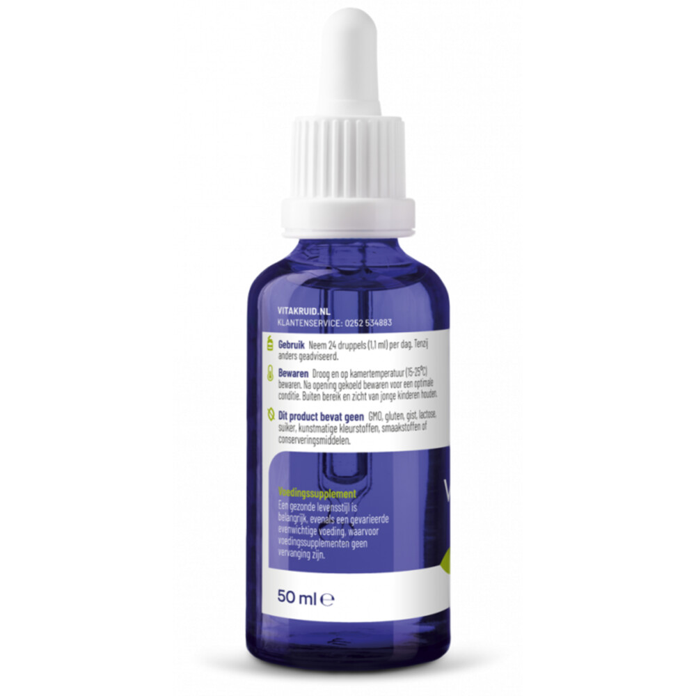 2x Vitakruid Vegan Omega-3 Algenolie 50 ml