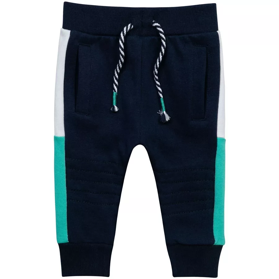 MINOTI T-Shirt und Hose im Set GrünDunkelblau