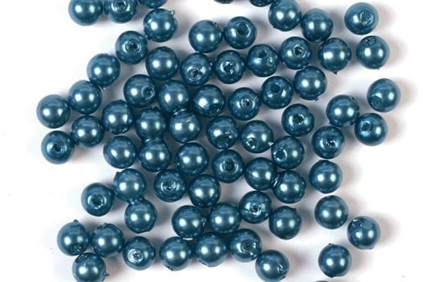 Voksperler 3mm 500g blå