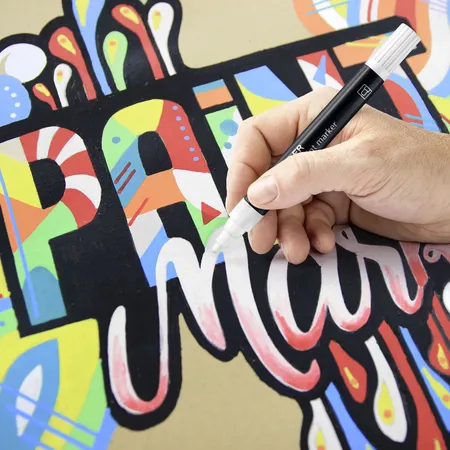 STAEDTLER® Lumocolor® paint marker 349 Acrylmarker 6er Set
