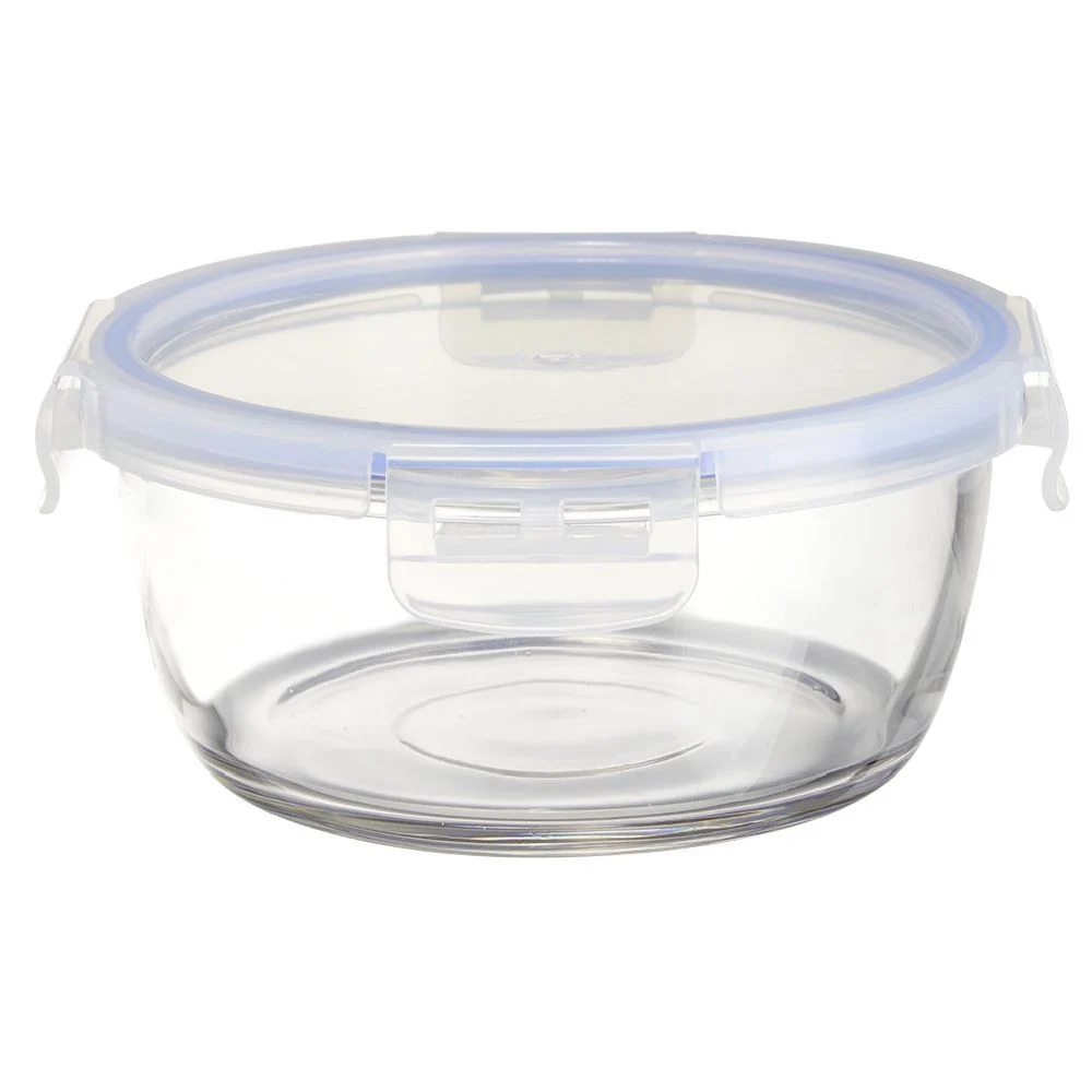 Boîte de conservation ronde en verre 800 ml