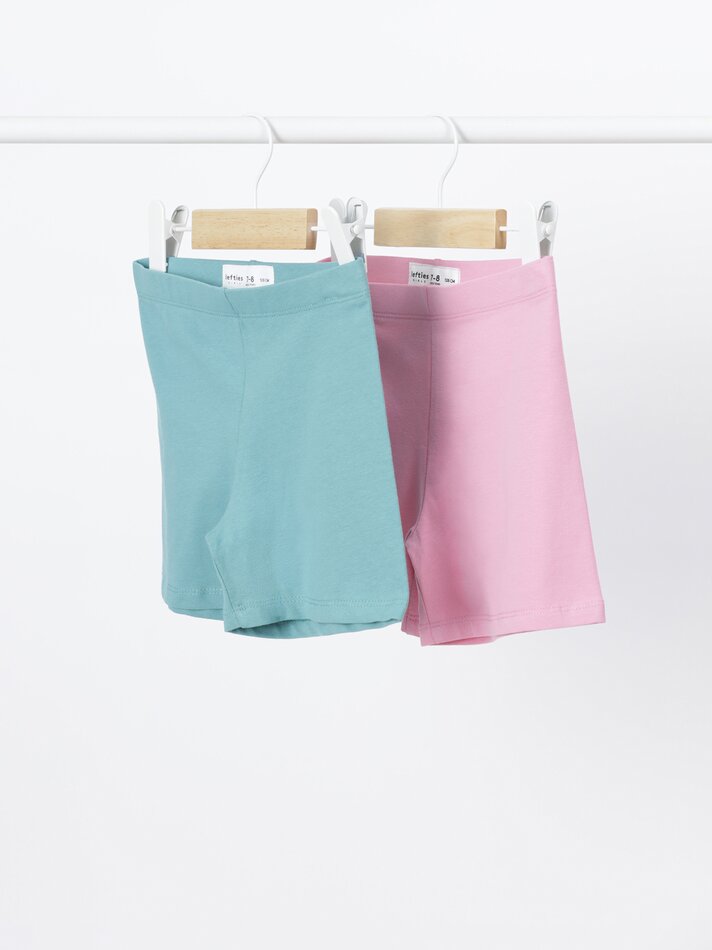 Conjunto de 2 Leggings Curtas - Verde Sala de Operações