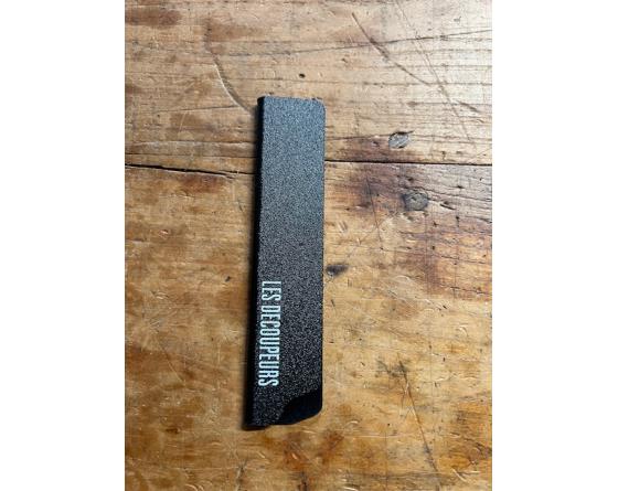 1 Protège Lame - NOIR - 13,5 x 3 cm - pour lame inférieure à 13 cm Protection des lames des couteaux de cuisine