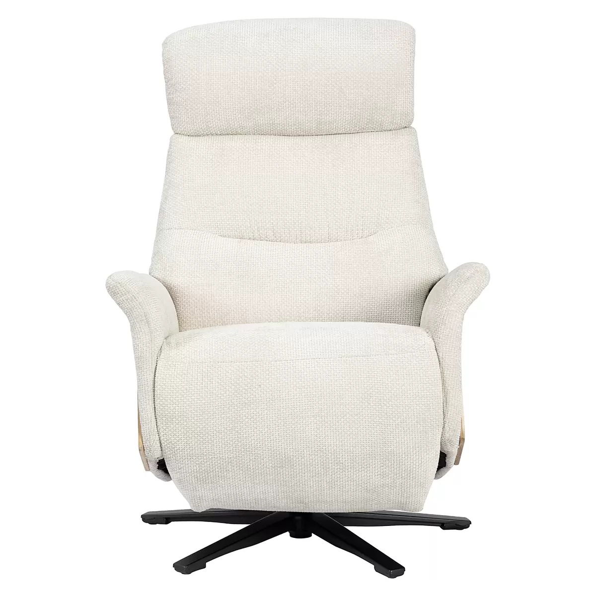 Relaxsessel Rio beige,Eiche,schwarz