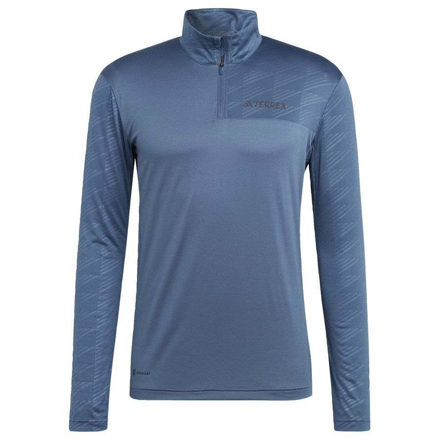 Adidas T-shirt manches longues à demi-zip Terrex Multi