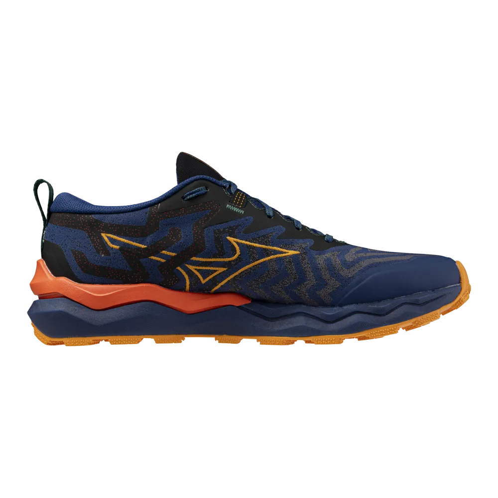 Mizuno Wave Daichi 8(M) Estate Blue/Apricot/Spicy Oran