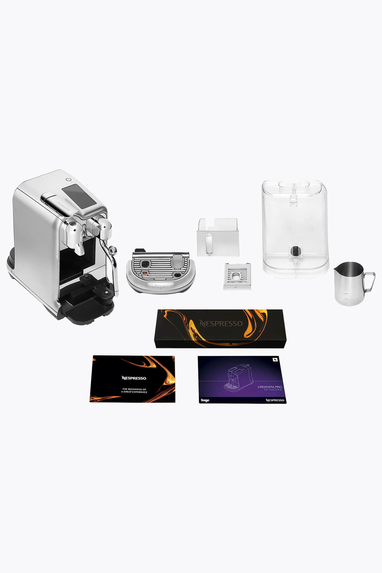 Sage the Creatista Pro™ Nespresso Kapselmaschine, Edelstahl