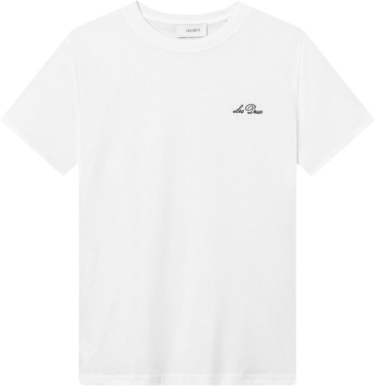 Les Deux Crew T-Shirt White/black
