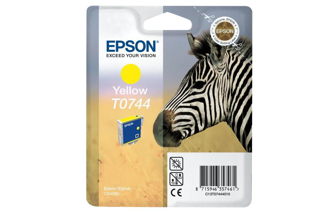 Tinte C13T074440 YellowGelb, 250 Seiten, 5,2 ml