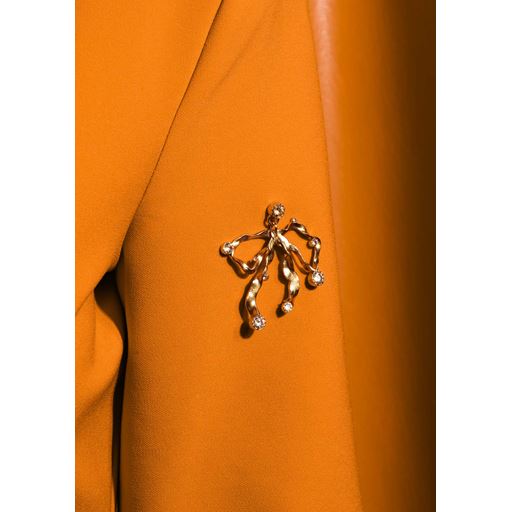 House Of Vincent Bow Pin Broche, Gold Plated