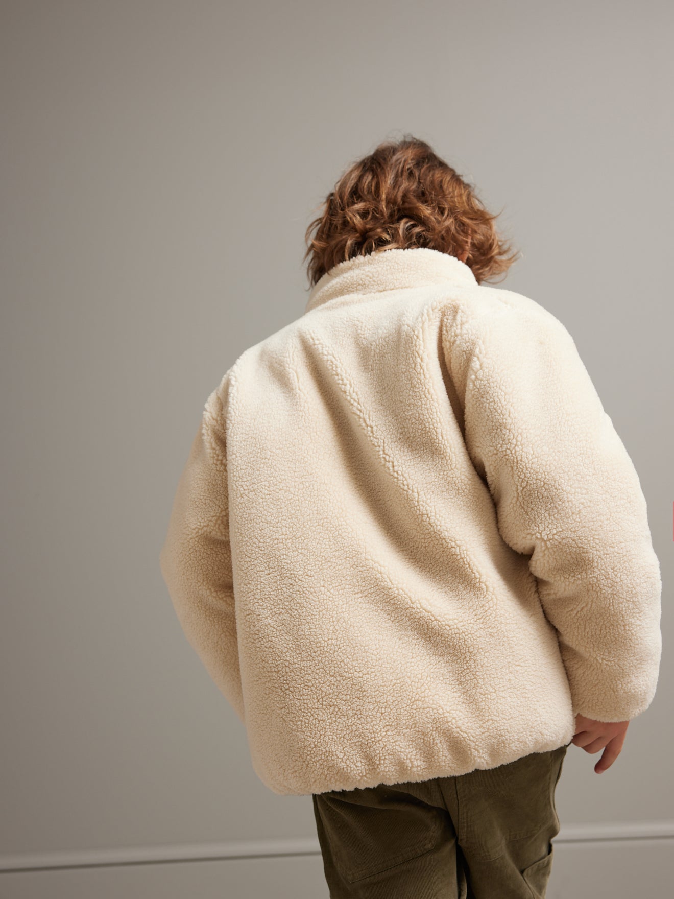 Blouson réversible Garçon plumes et duvet