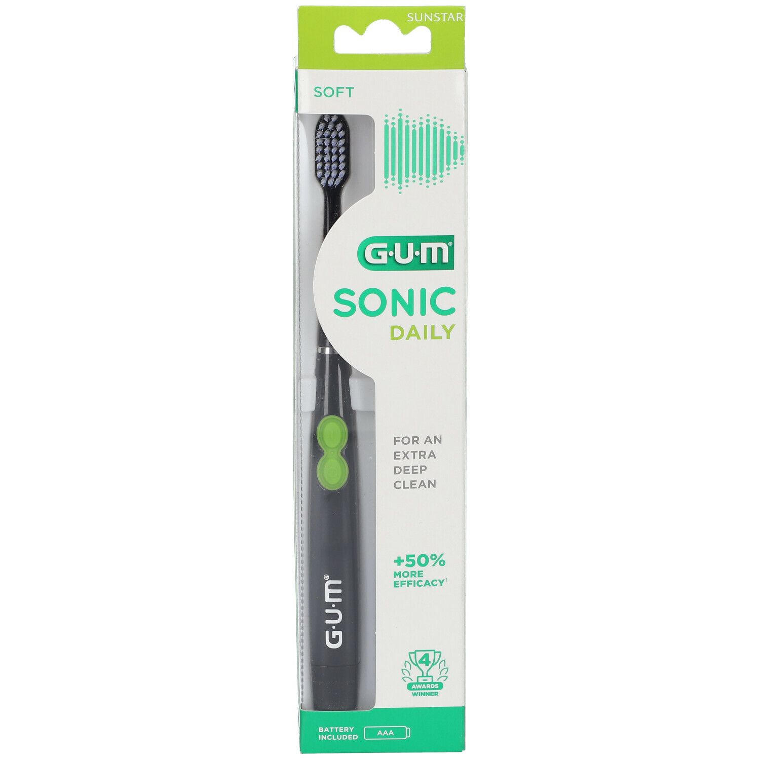 GUM® SONIC DAILY Schallzahnbürste