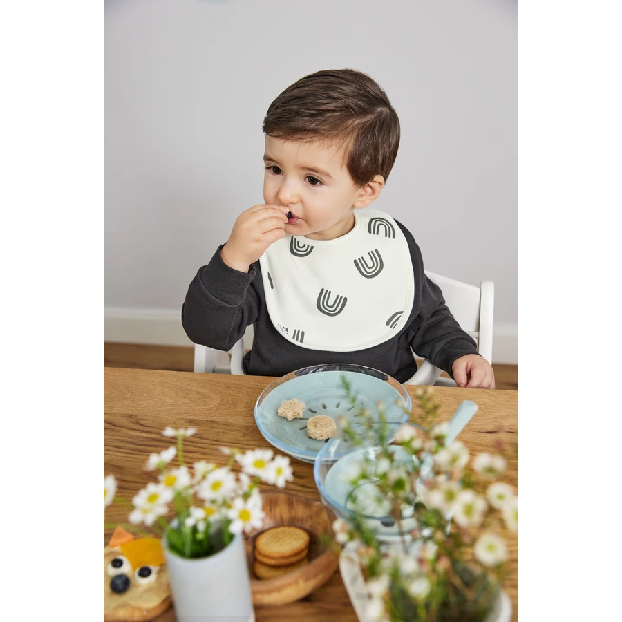 LÄSSIG Lätzchen 5er Pack Tiny Smile