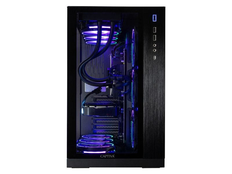 Captiva Gaming PC Highend Gaming I89-037 Gaming PC mit RTX 5080 Super Grafikkarte und Intel Ultra 9 Prozessor