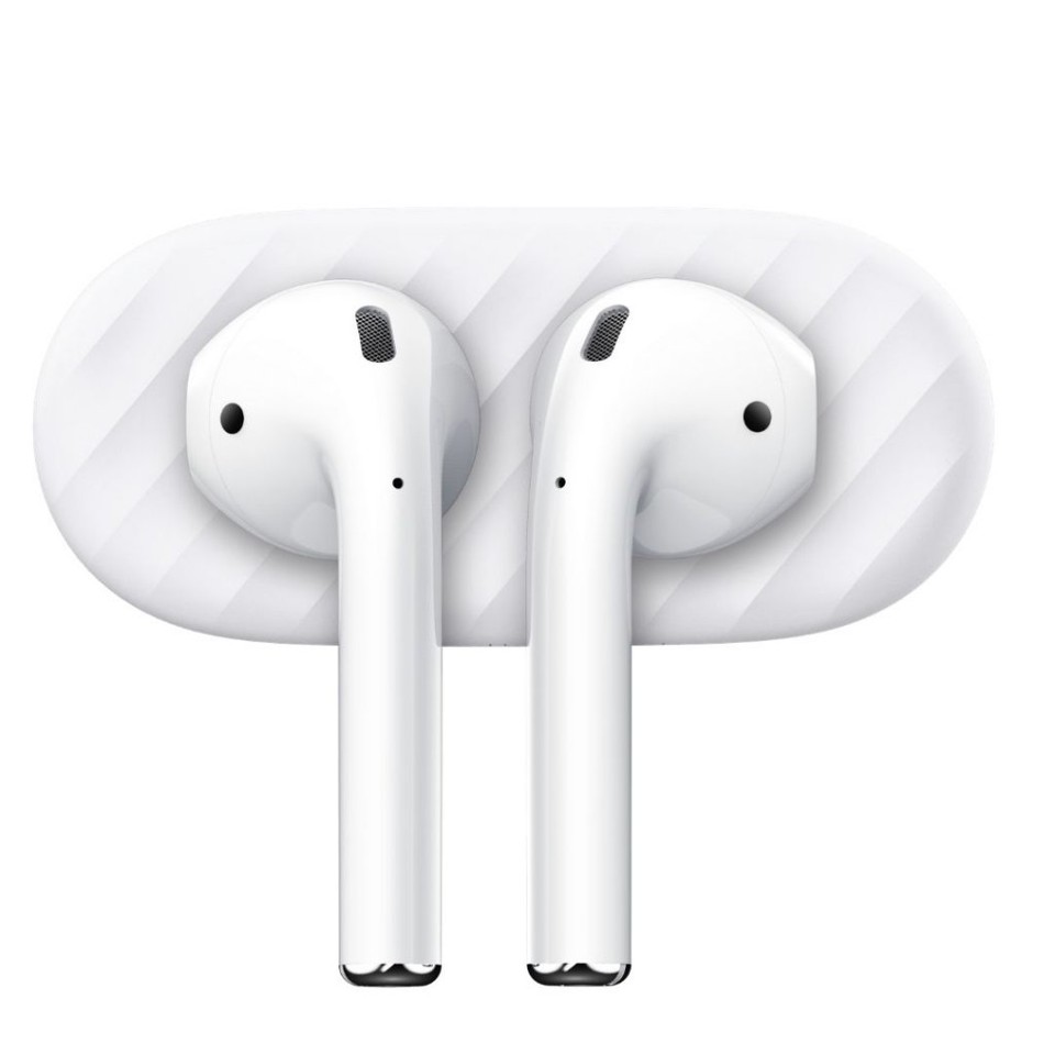 AirDockz - Magnetic holder for Airpods (Color: White)
