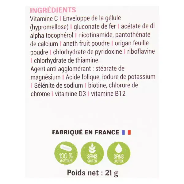 Phytalessence Vitaphyt Grossesse et Allaitement 60 gélules