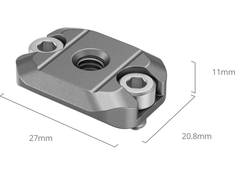 Smallrig HawkLock H21 QR Mini-NATO-Schiene für DJI-Stabilis Mini-NATO-Schiene mit Schnellspanner