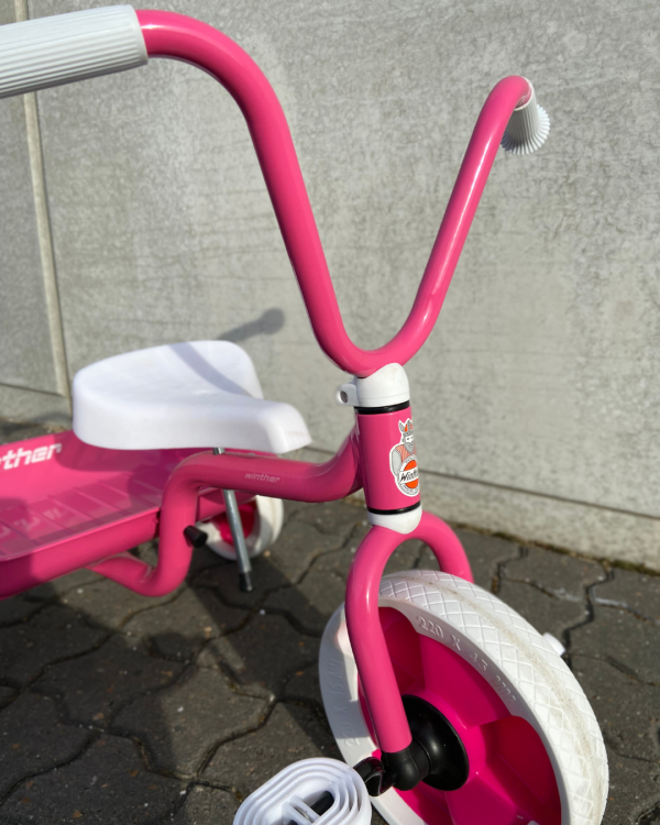 Winther Trehjulet Cykel m. Tiplad, Pink